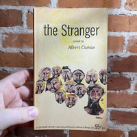 The Stranger - Albert Camus - 1959 Vintage Paperback - Leo Lionni Cover