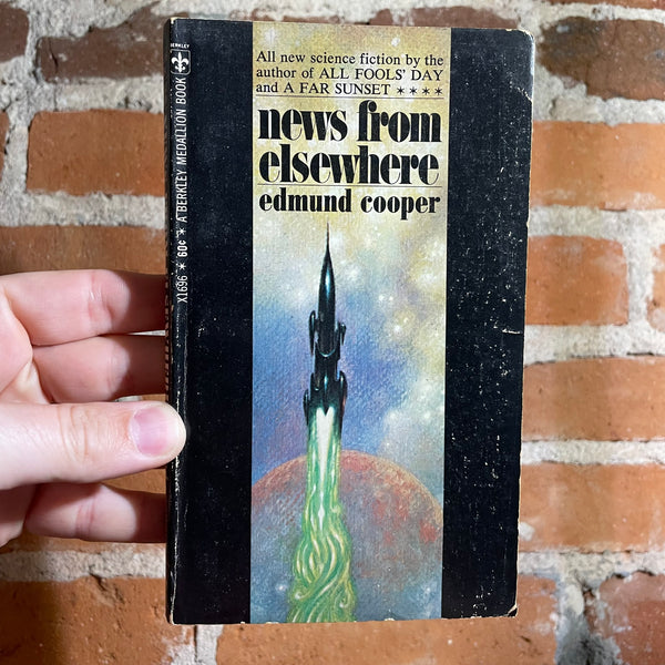 News From Elsewhere - Edmund Cooper - 1969 - Berkey Medallion Paperback Edition