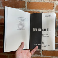 Now You See It… - Richard Matheson - 1995 1st Ed. Hardback
