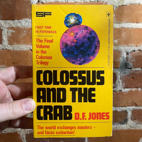 Colossus and the Crab - D.F. Jones - 1977 Berkley Medallion Paperback