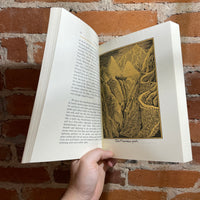 The Hobbit - J.R.R. Tolkien - Illustrated Houghton Mifflin paperback - Andrew Becker Cover