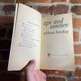 Ape and Essence - Aldous Huxley - Rare 1958 Bantam Books Paperback