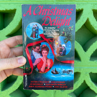 A Christmas Delight - Anthea Malcolm & More - 1991 Zebra Paperback - 90s Christmas Romance