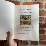 The Hobbit - J.R.R. Tolkien - Illustrated Houghton Mifflin paperback - Andrew Becker Cover