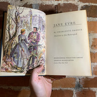 The House of the Seven Gables - Nathaniel Hawthorne (International Collectors Library Hardback Edition) + bonus damaged Jane Eyre - Charlotte Bronte
