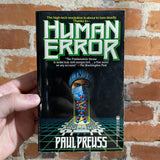 Human Error - Paul Preuss - 1987 TOR Books - Paul Stinson Cover