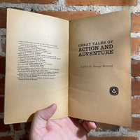 Great Tales of Action & Adventure - Edited by George Bennett - 1971 Dell Books - Richard Powers Cover