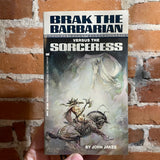 Brak the Barbarian Versus the Sorceress - John Jakes - 1969 Popular Library Paperback - Frank Frazetta Cover