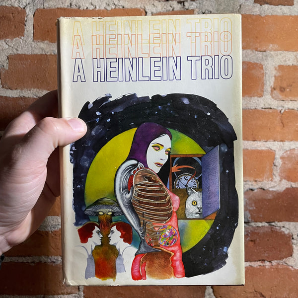A Heinlein Trio - Robert A. Heinlein - Gary Viskupic Cover Hardback Edition